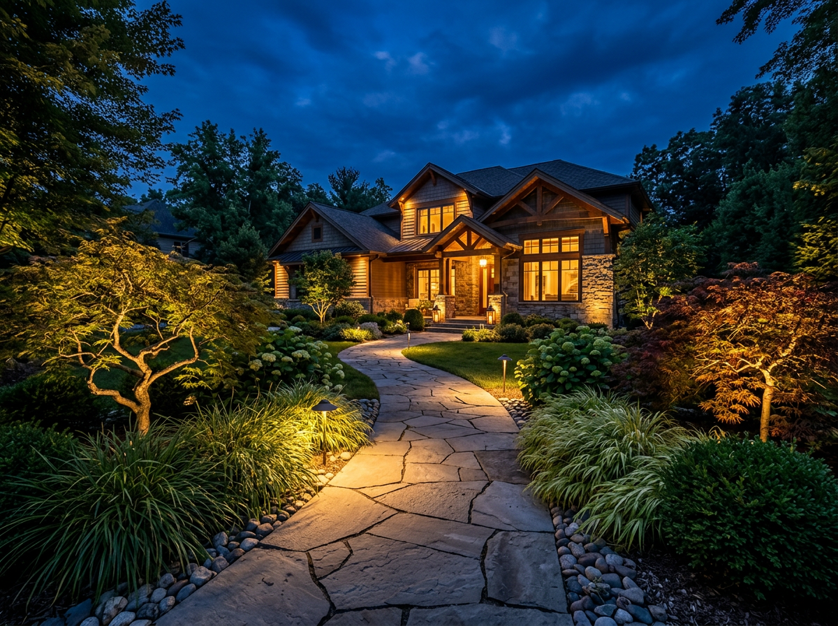 Landscape Lighting service by The Lawn Ranger in Rural Hall, NC