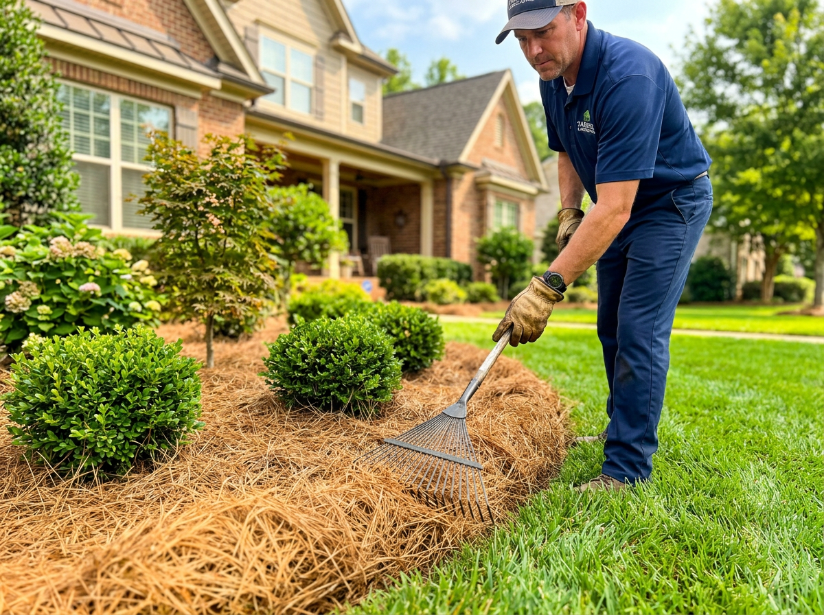 Pine Needles service by The Lawn Ranger in Rural Hall, NC