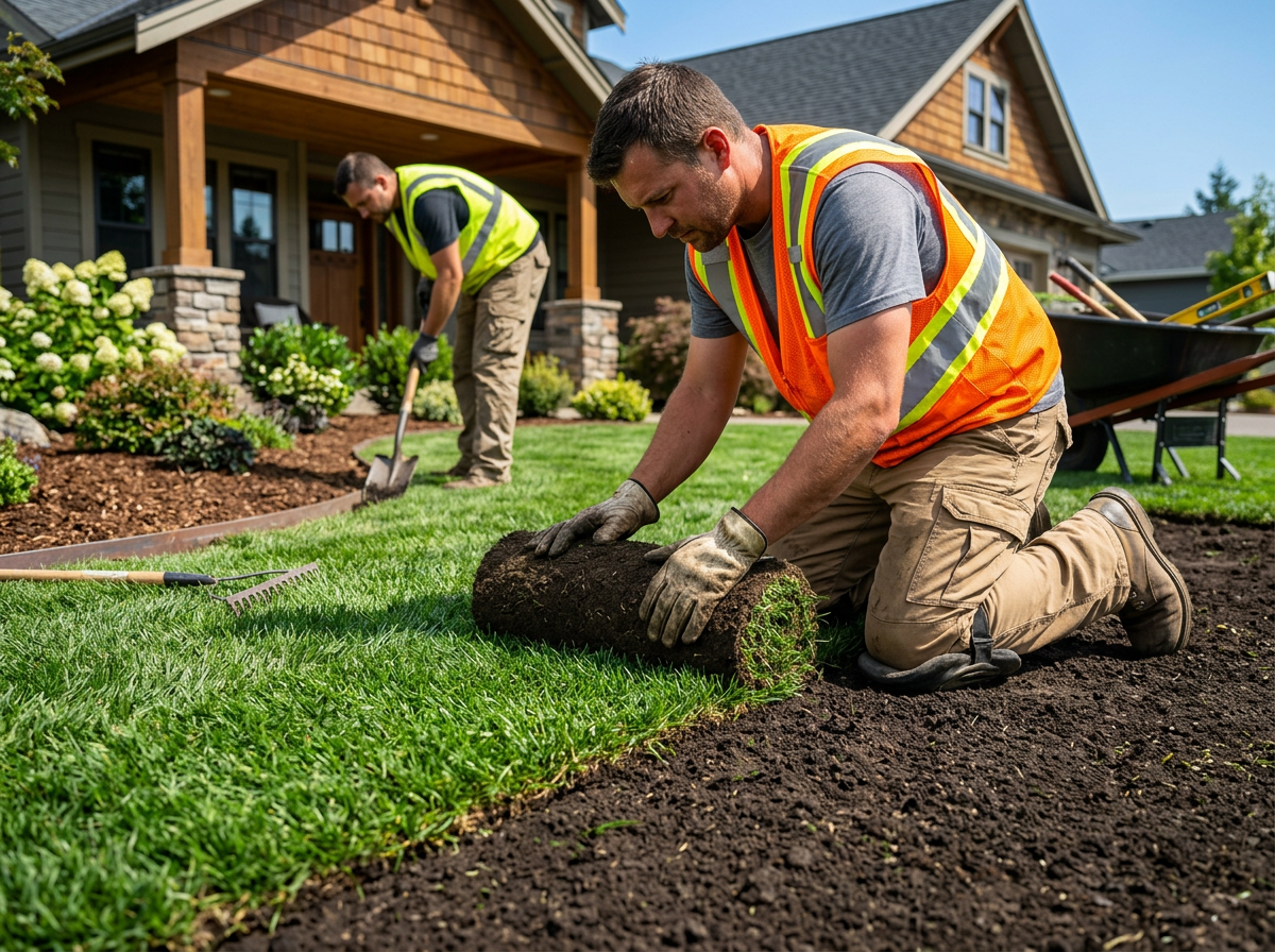 Sod Installation service by The Lawn Ranger in Rural Hall, NC